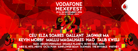 Cartel hasta el momento del Vodafone Mexefest 2016