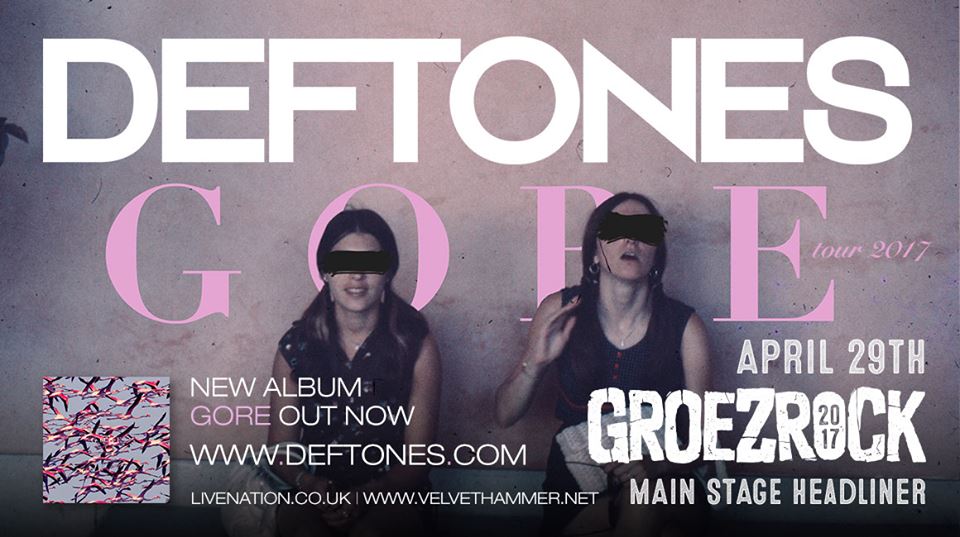 Deftones, primer cabeza del Groezrock 2017