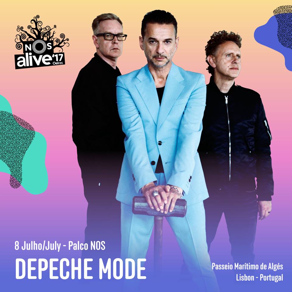Depeche Mode, al NOS Alive 2017