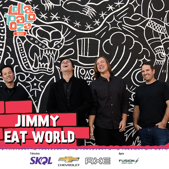 Jimmy Eat World, al Lollapalooza Brasil 2017