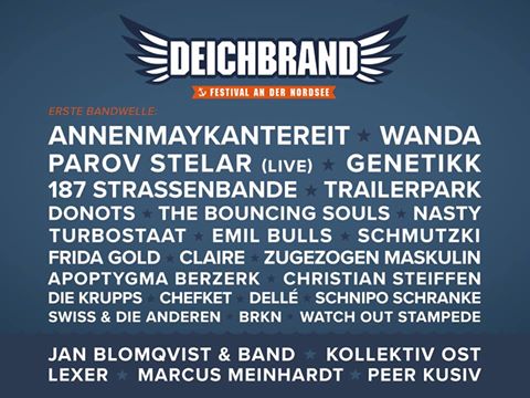 Primeros nombres del Deichbrand Festival 2017