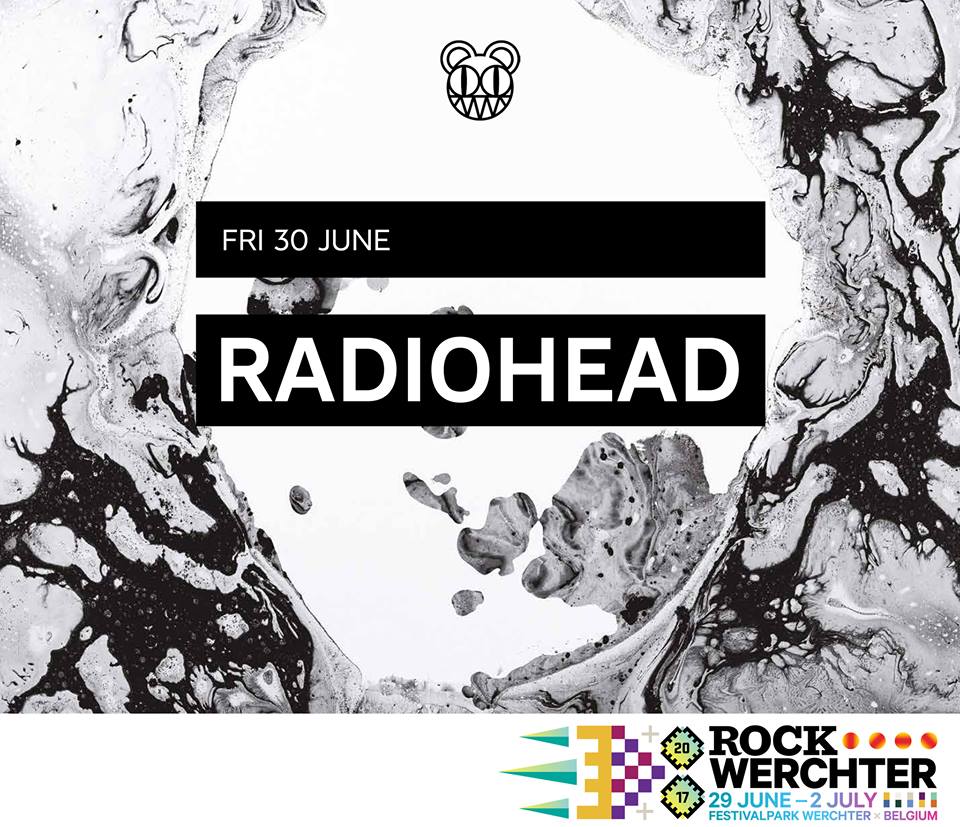 Radiohead, primer cabeza del Rock Werchter 2017