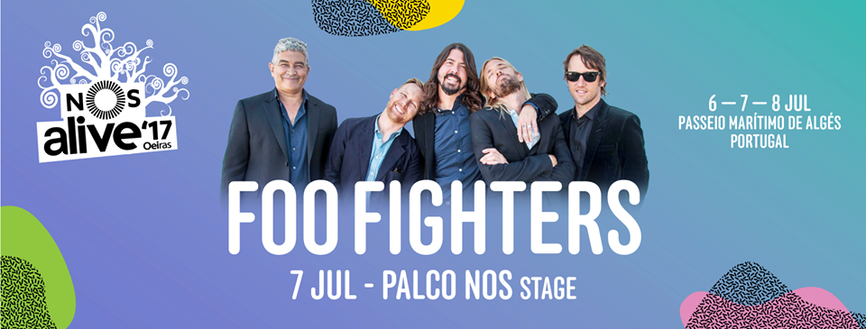 Foo Fighters, segundo cabeza del NOS Alive 2017