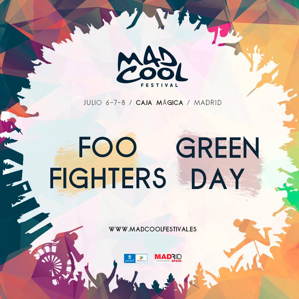 Foo Fighters y Green Day, al Mad Cool 2017