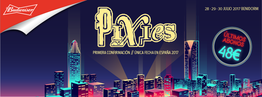 Pixies, primer cabeza confirmado del Low 2017