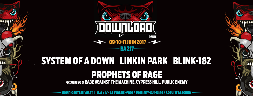 Primeros nombres del Download Festival France 2017