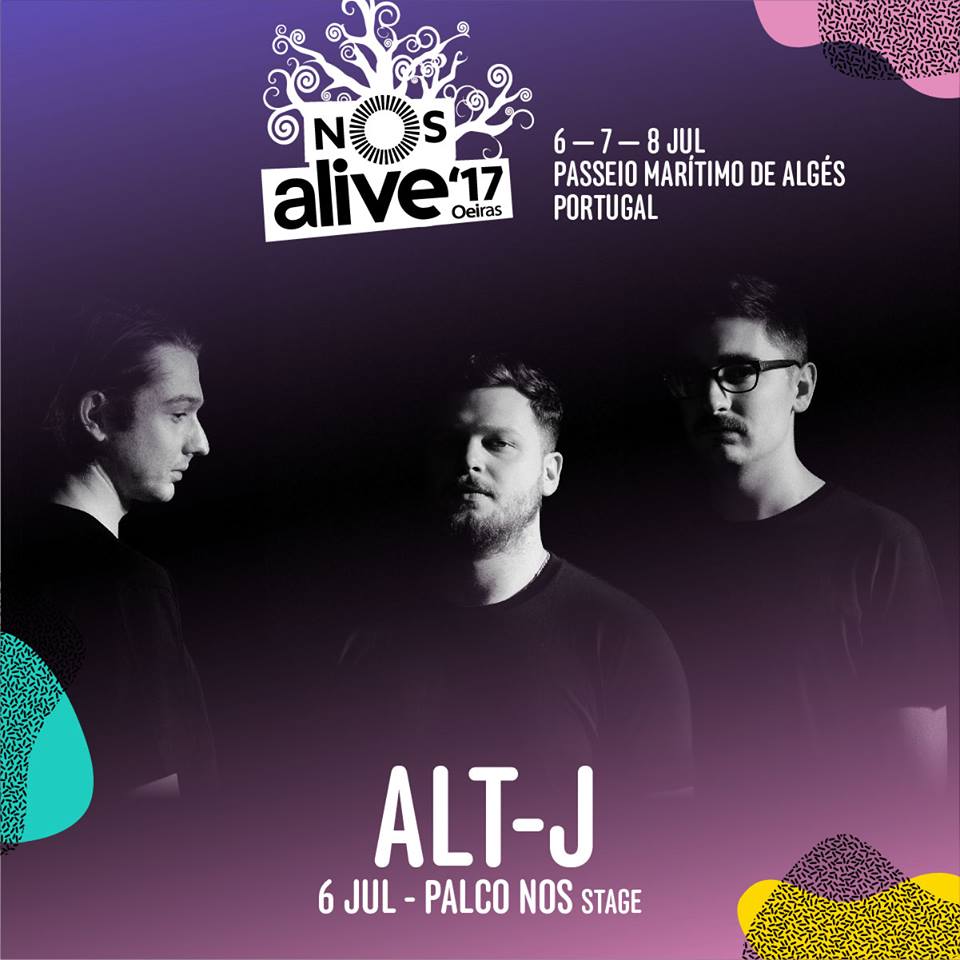 alt-J, confirmados para el NOS Alive 2017