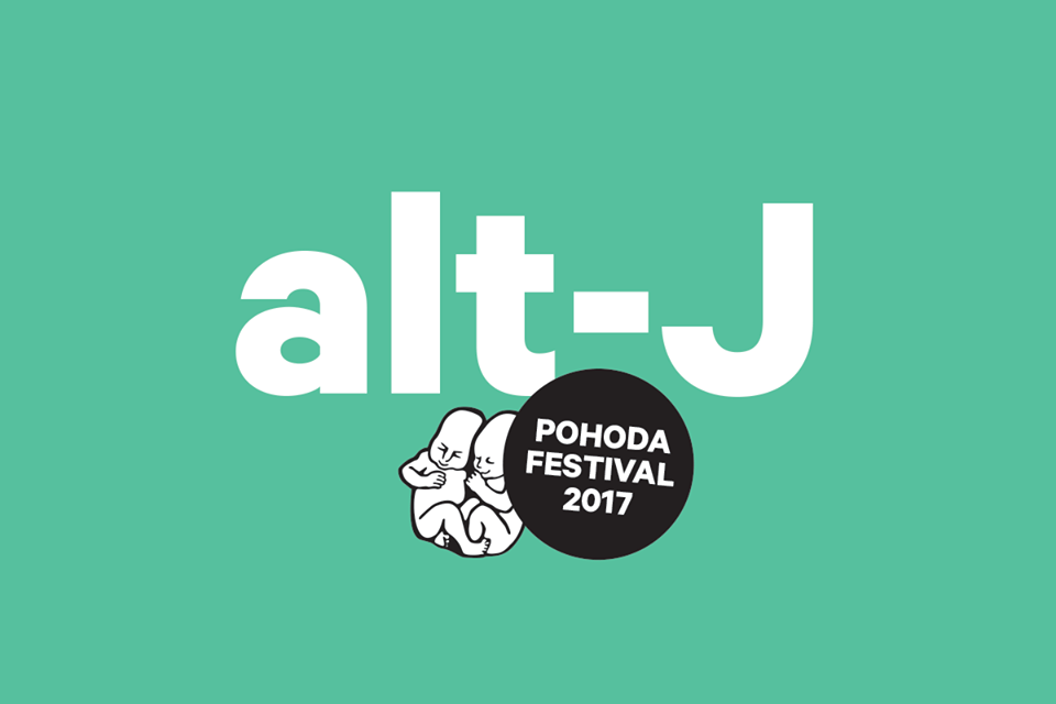alt-J, primer nombre del Pohoda 2017