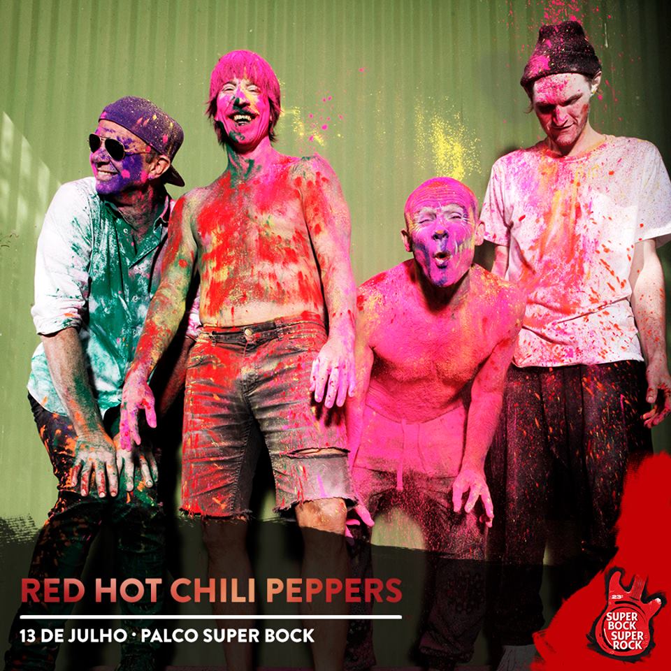 Red Hot Chili Peppers, al Super Bock Super Rock 2017