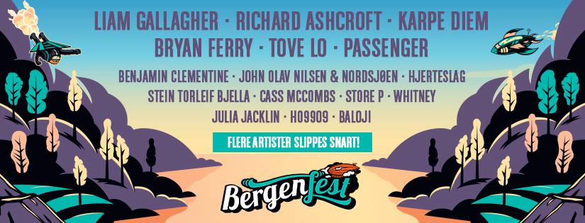 Cartel hasta el momento del Bergenfest 2017