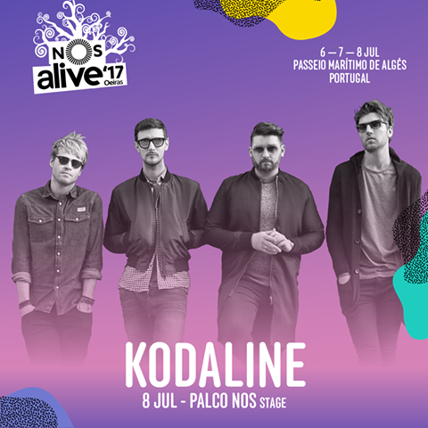 Kodaline, nueva confirmación del NOS Alive 2017