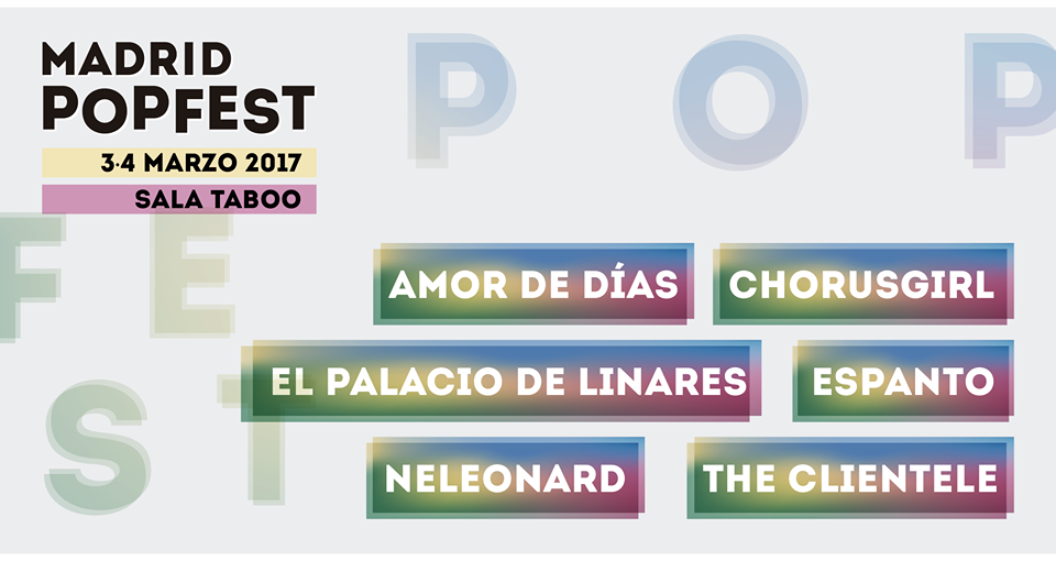 Primeros nombres para el Madrid Popfest 2017