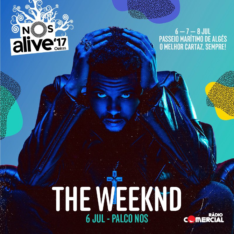 The Weeknd, al NOS Alive 2017