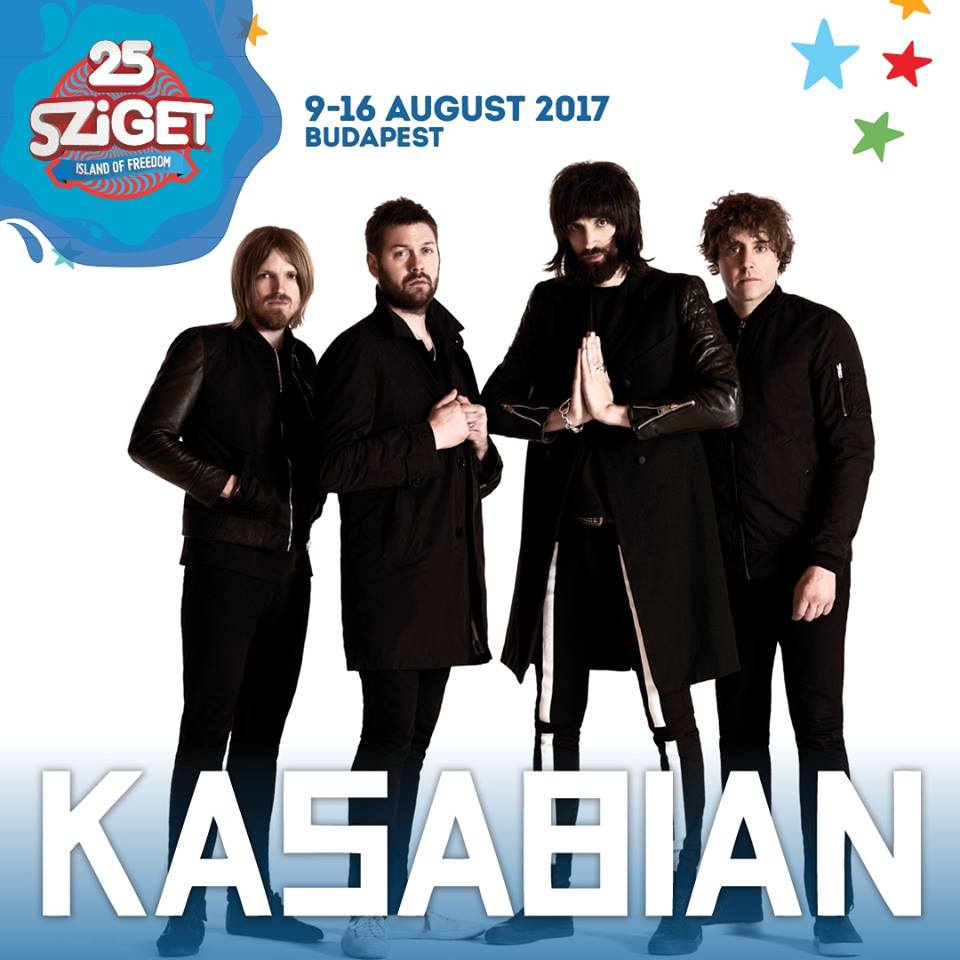Kasabian, entre los nuevos confirmados del Sziget 2017