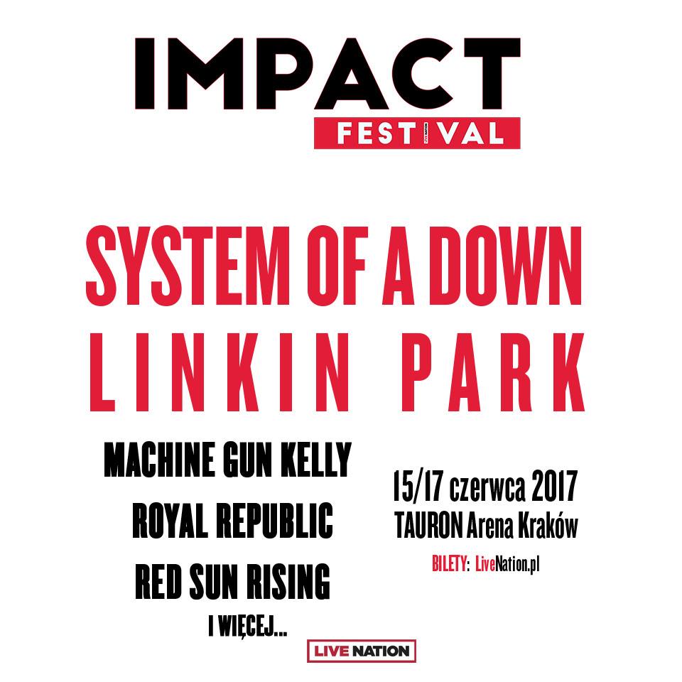 Cartel hasta el momento del Impact Festival 2017