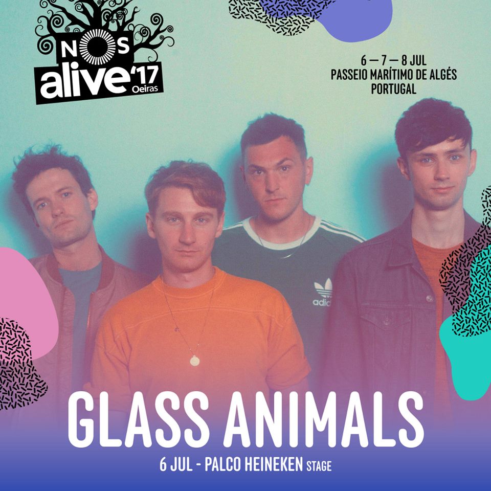 Glass Animals se suman al cartel del NOS Alive 2017