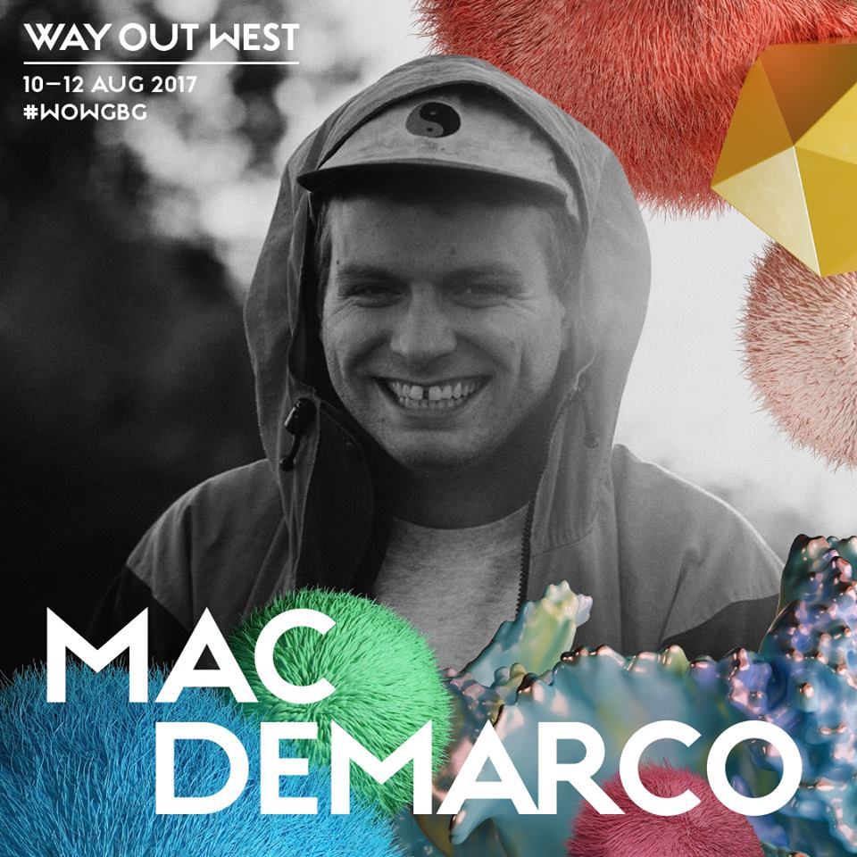 Mac DeMarco, confirmado para el Way Out West 2017