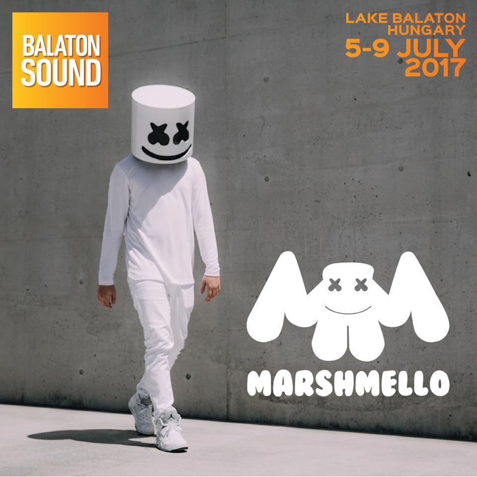 marshmello, al Balaton Sound 2017