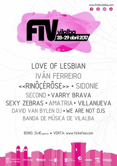 Cartel completo del FIV de Vilalba 2017