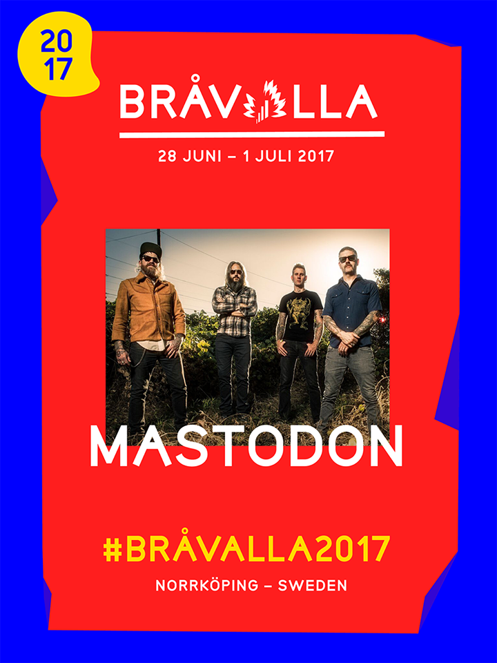 Mastodon, al Bråvalla 2017