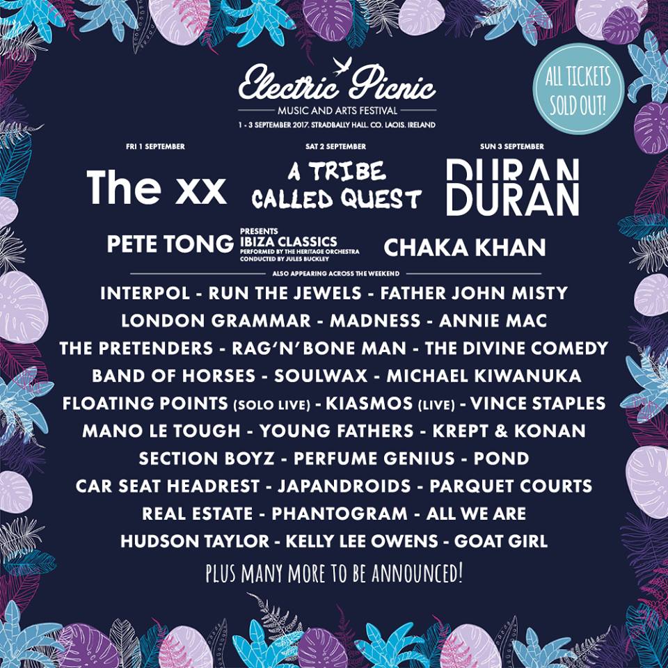 Primeras confirmaciones del Electric Picnic 2017