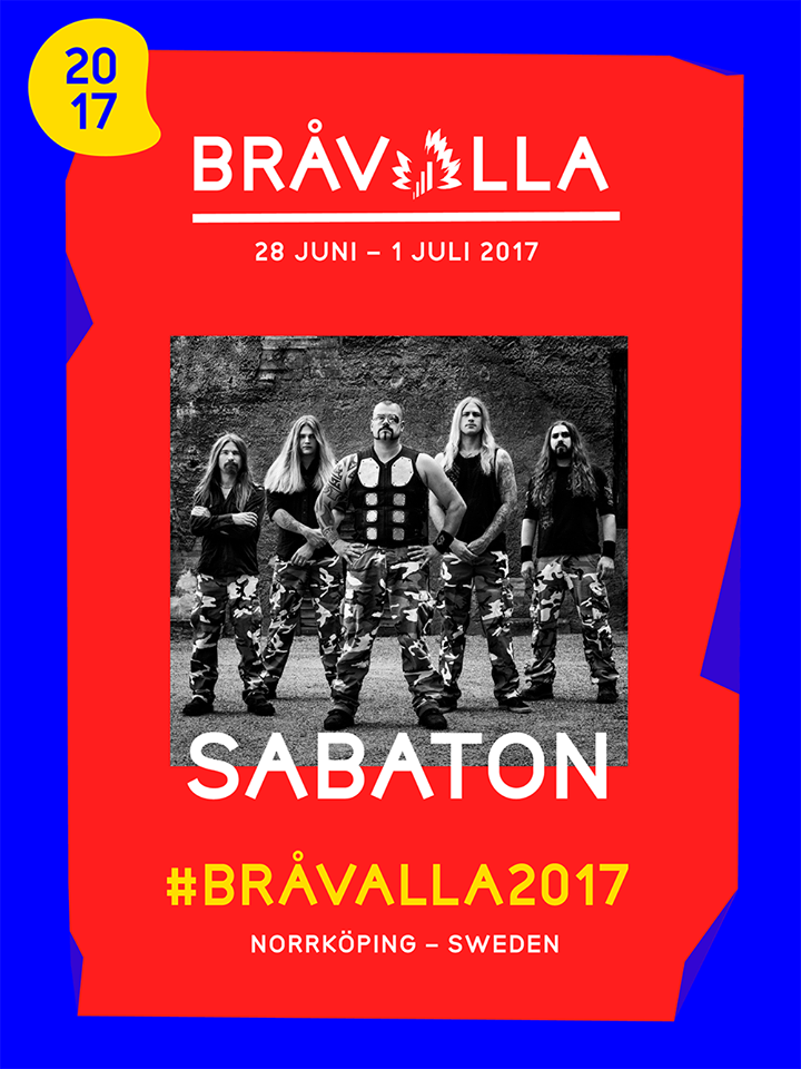 Sabaton, al Bråvalla 2017