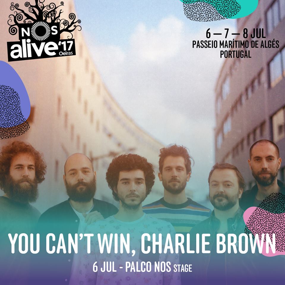 You Can't Win, Charlie Brown, al NOS Alive 2017