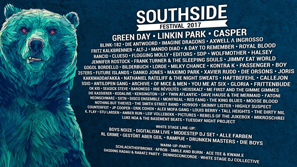 Cartel completo de Southside 2017