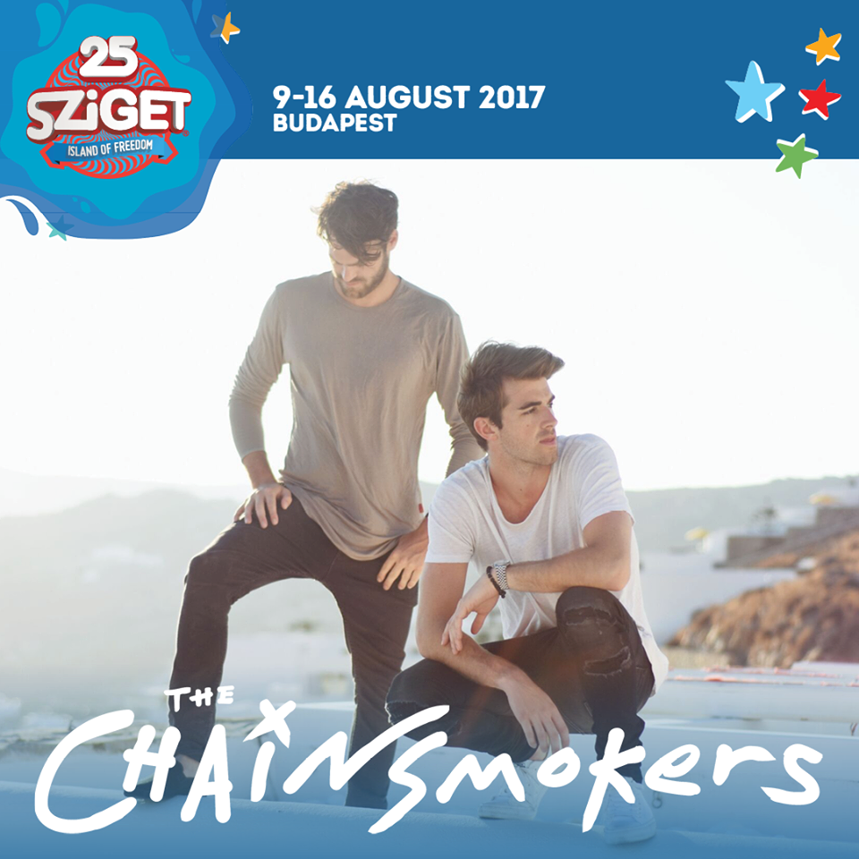 The Chainsmokers, confirmados para el Sziget 2017