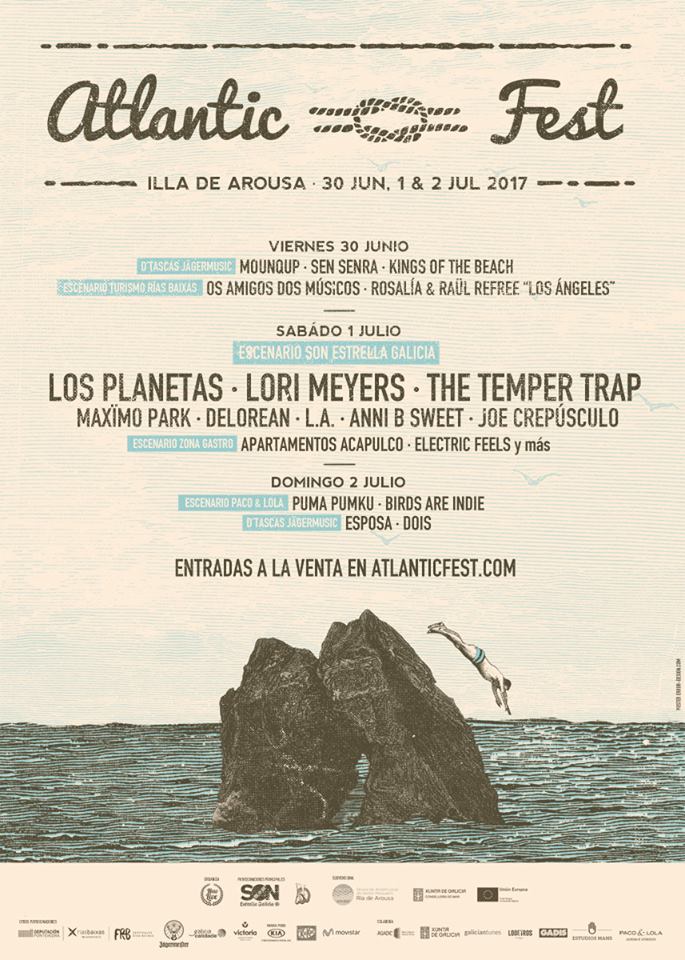 Cartel completo del Atlantic Fest 2017