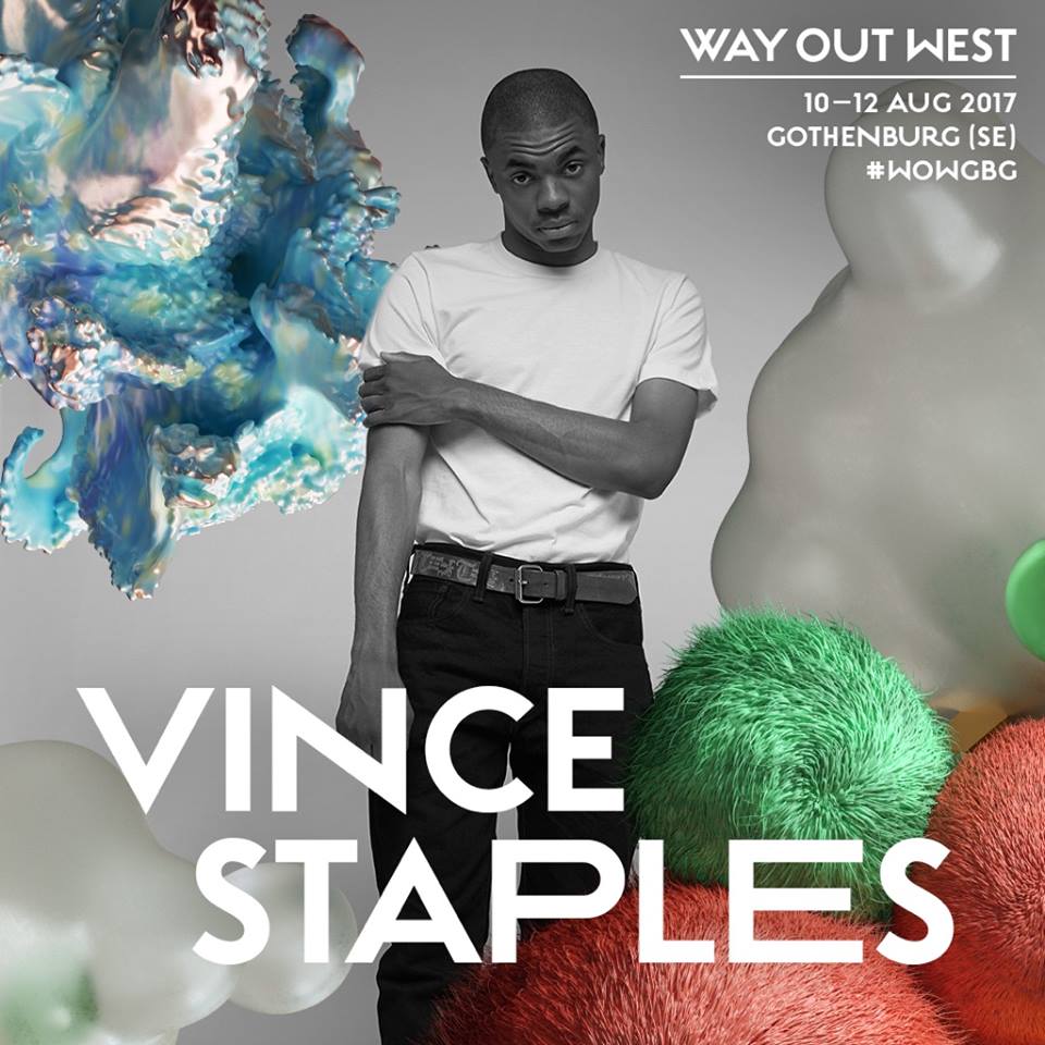 Vince Staples al Way Out West 2017
