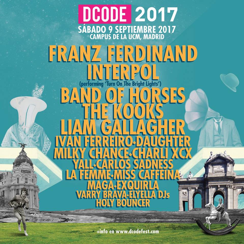 Cartel completo del DCode 2017