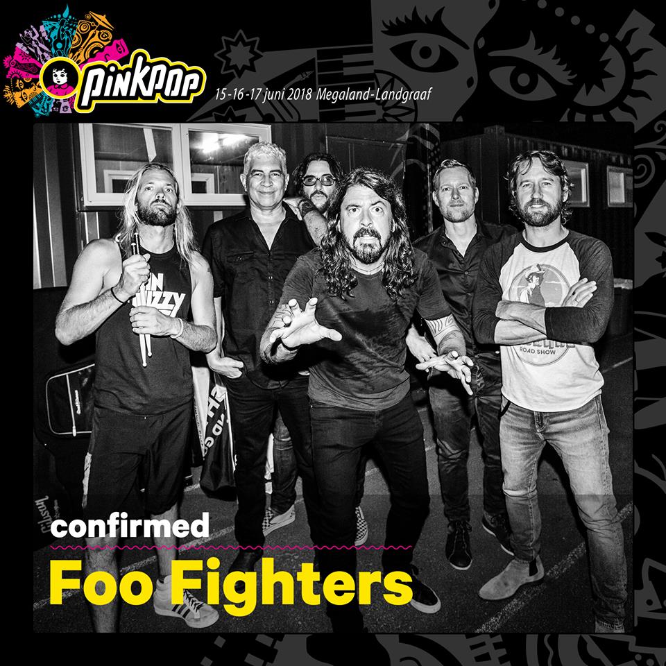 Foo Fighters, al Pinkpop 2018