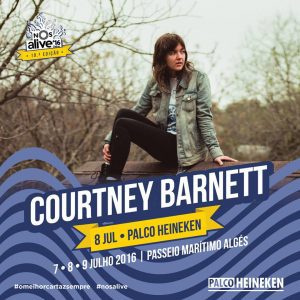 Courtney Barnett, al NOS Alive 2016