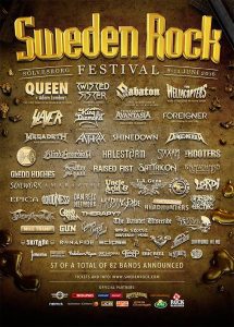 sweden rock fesy 2016