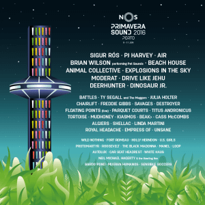 Cartel del NOS Primavera Sound 2016