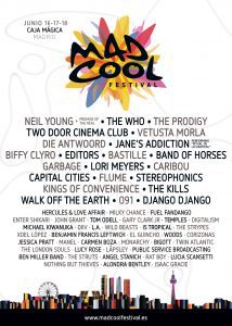 Cartel del Mad Cool 2016