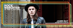 James Bay confirmado para el Rock Werchter 2016
