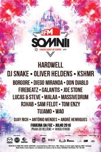 Cartel completo del RFM Somnii 2016