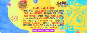 Cartel hasta el momento del Exit Festival 2017