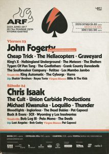 Cartel completo y por días del Azkena Rock 2017