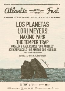 Cartel hasta el momento del Atlantic Fest 2017