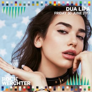 Dua Lipa, al Rock Werchter 2017