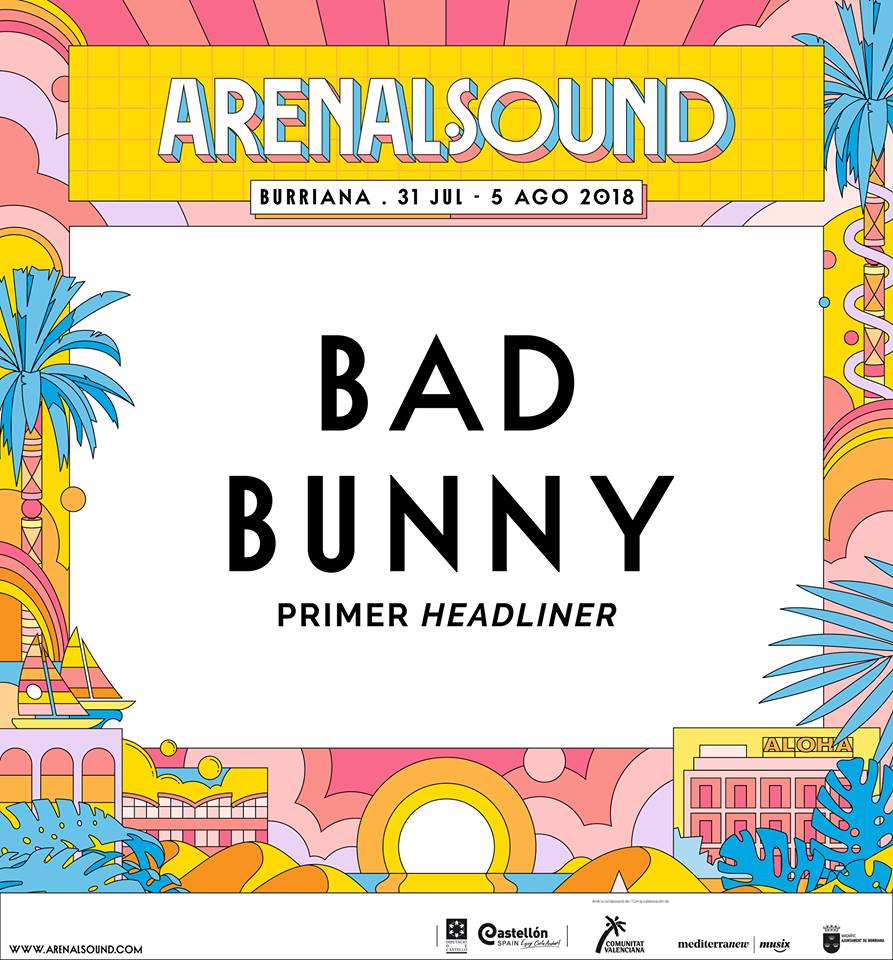 Bad Bunny, al Arenal Sound 2018