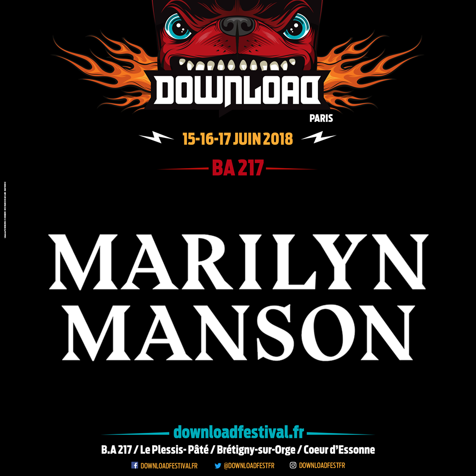 Marilyn Manson, al Download Festival París 2018