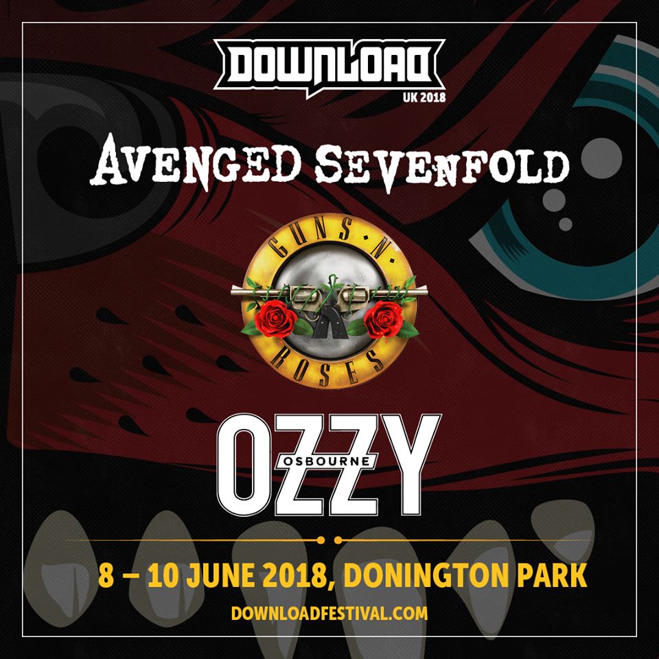 Primeros nombres del Download Festival UK 2018