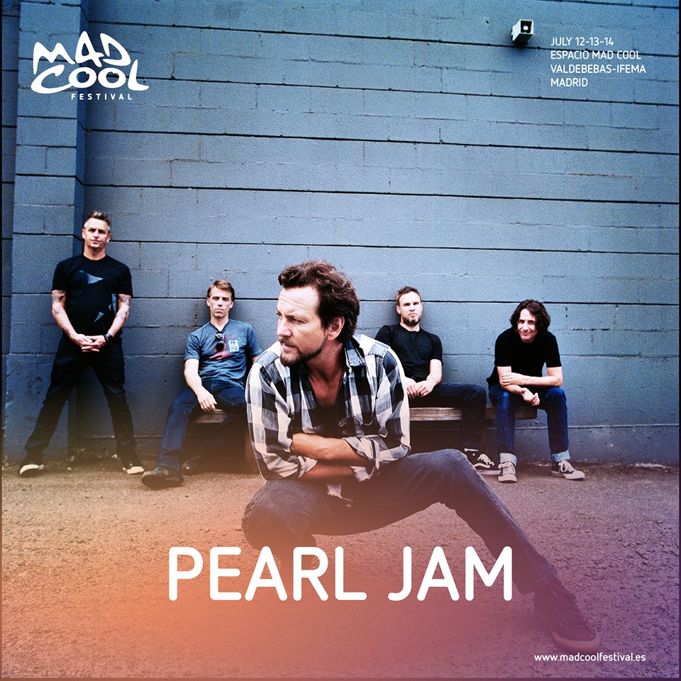 Pearl Jam, al Mad Cool 2018