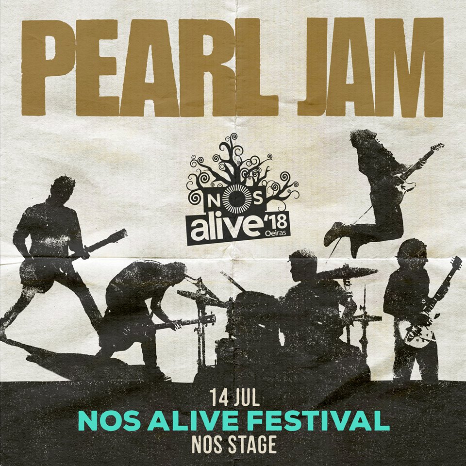 Pearl Jam, al NOS Alive 2018