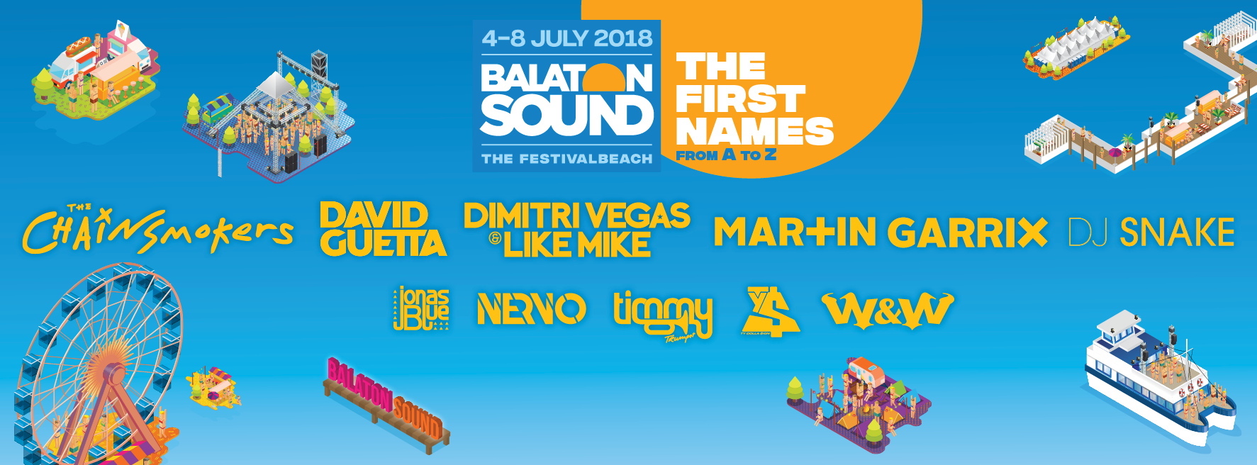Primeros nombres para el Balaton Sound 2018