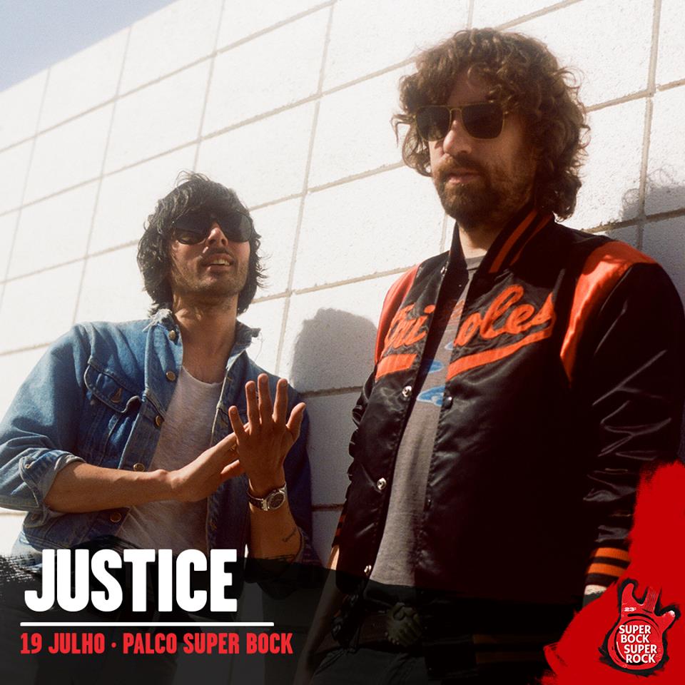 Justice, al Super Bock Super Rock 2018